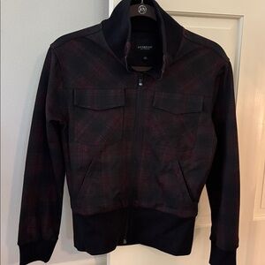 Liverpool Black and Red Textured Jacket